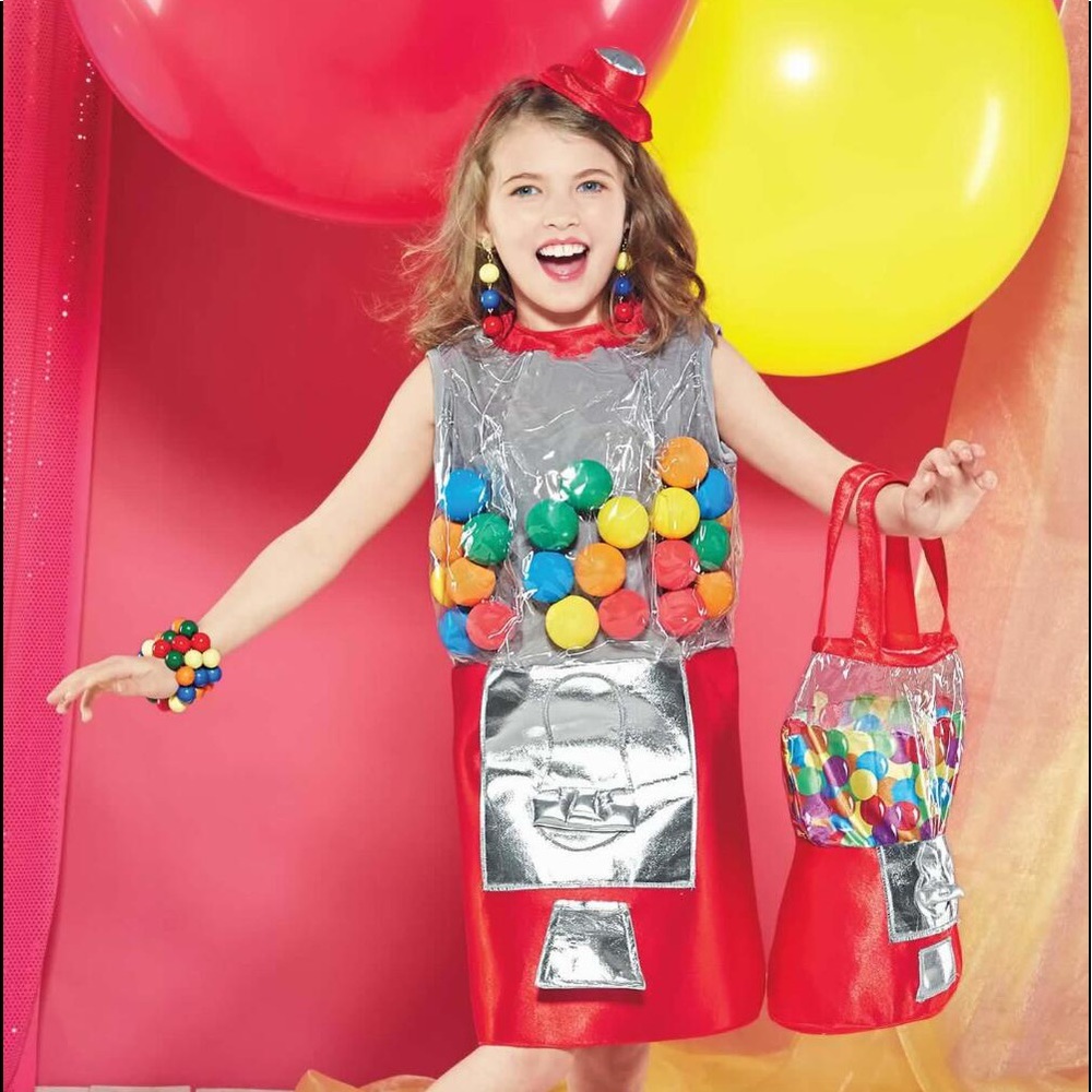 Gumball Machine Costume for Girls
